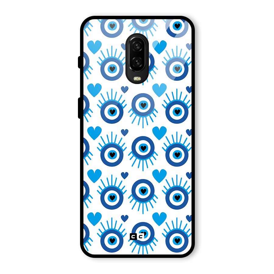 Hands Draw Eye Glass Back Case for OnePlus 6T