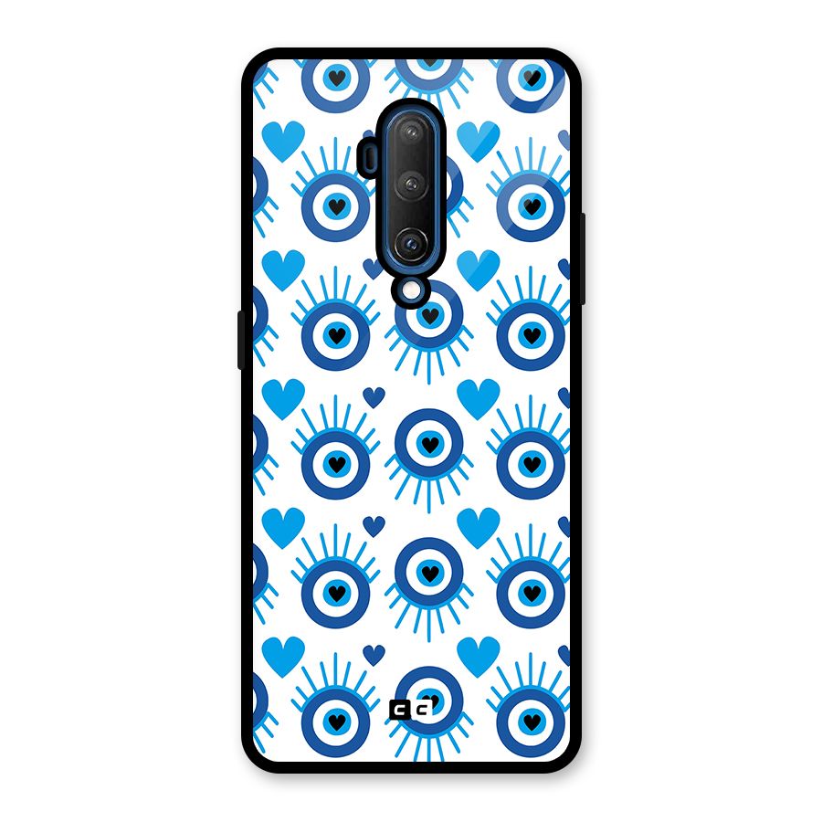 Hands Draw Eye Glass Back Case for OnePlus 7T Pro