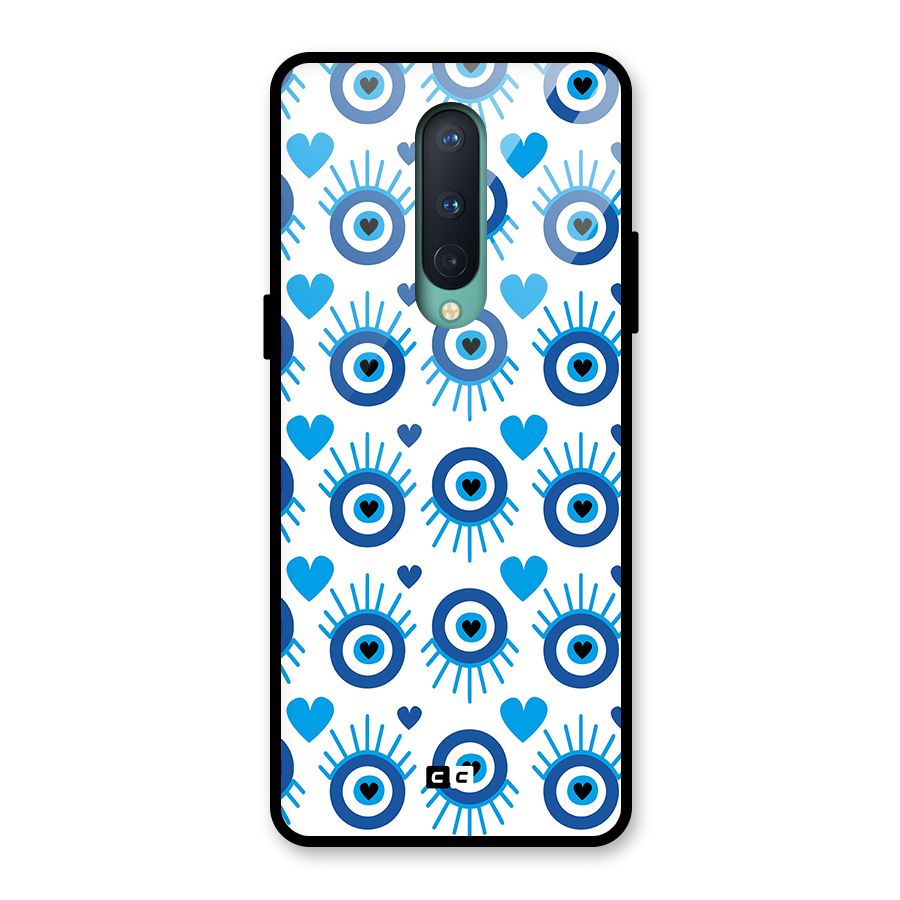 Hands Draw Eye Glass Back Case for OnePlus 8