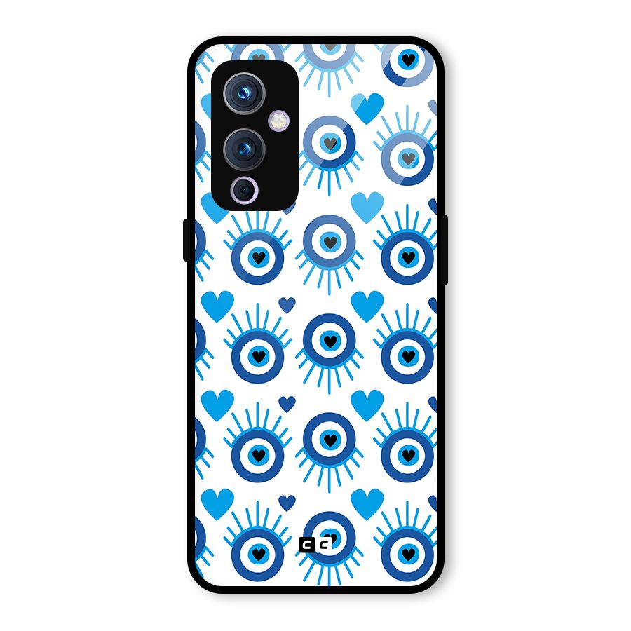 Hands Draw Eye Glass Back Case for OnePlus 9