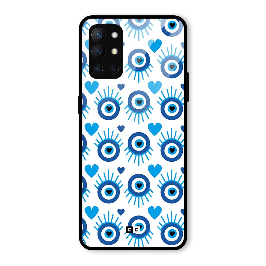 Hands Draw Eye Glass Back Case for OnePlus 9R