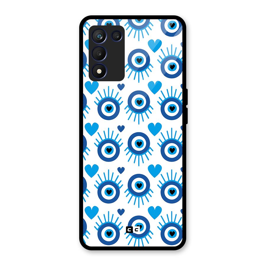 Hands Draw Eye Glass Back Case for Realme 9 5G Speed