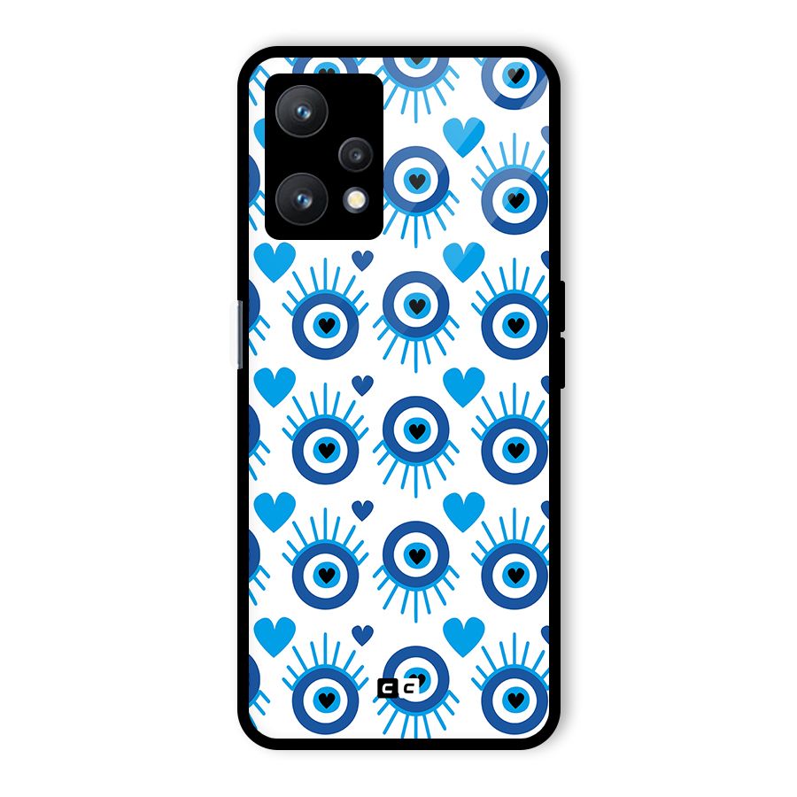Hands Draw Eye Glass Back Case for Realme 9 Pro 5G