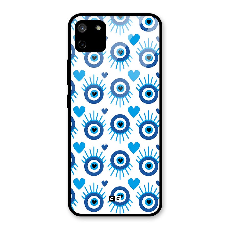 Hands Draw Eye Glass Back Case for Realme C11