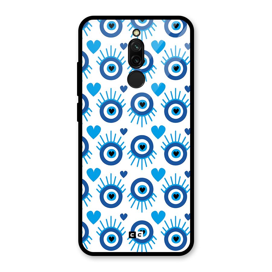 Hands Draw Eye Glass Back Case for Redmi 8