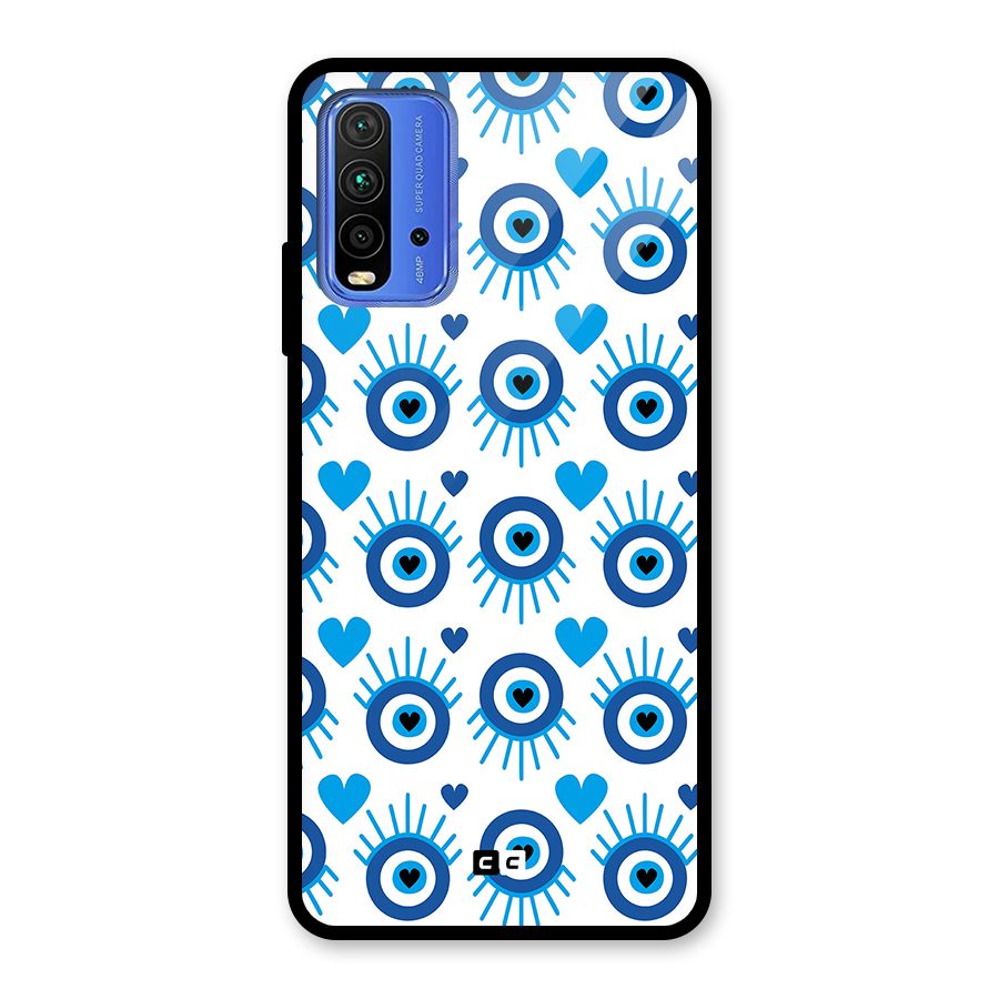 Hands Draw Eye Glass Back Case for Redmi 9 Power