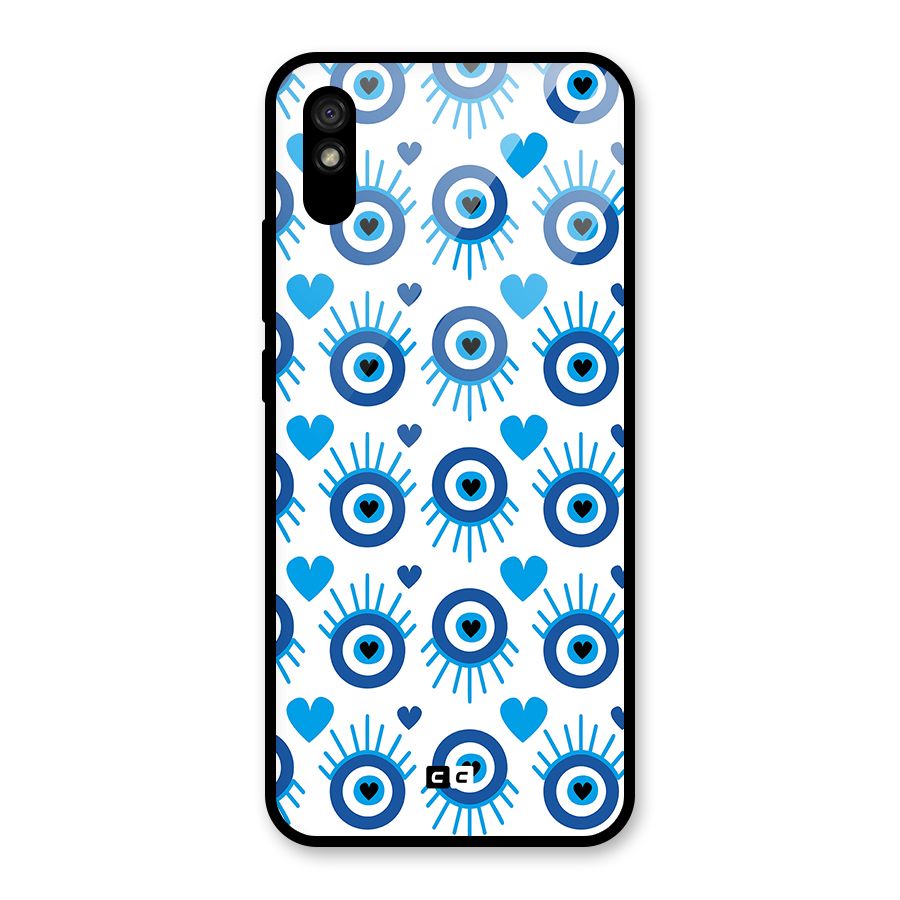 Hands Draw Eye Glass Back Case for Redmi 9i