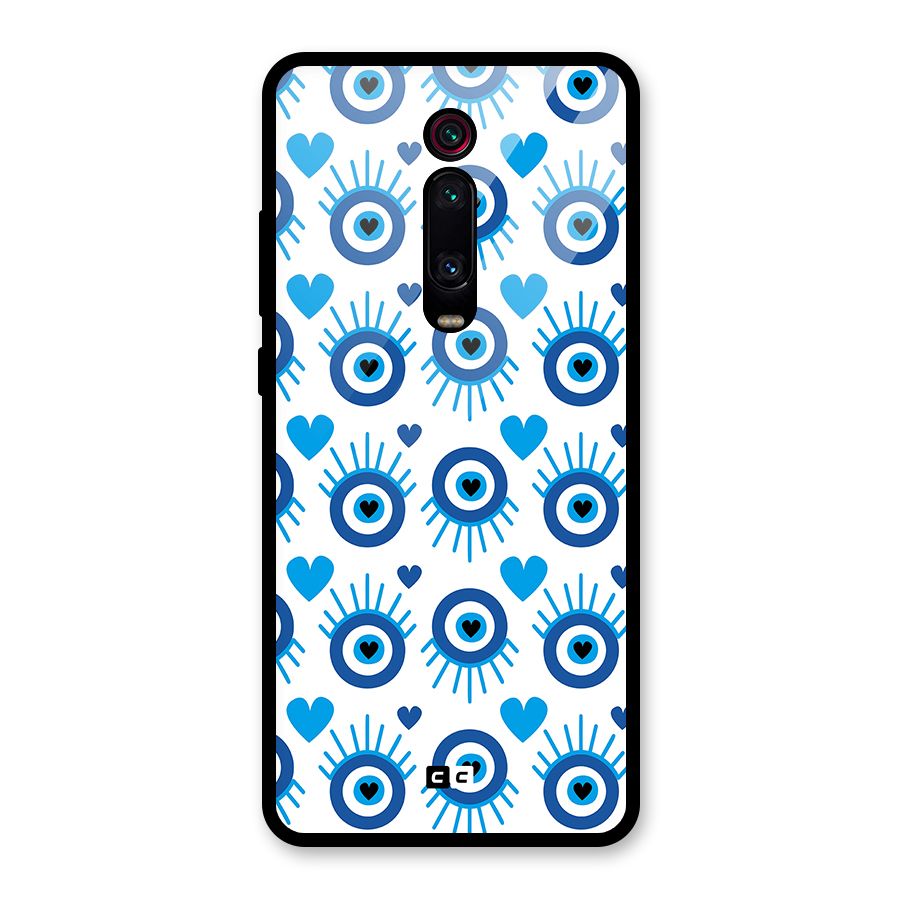 Hands Draw Eye Glass Back Case for Redmi K20