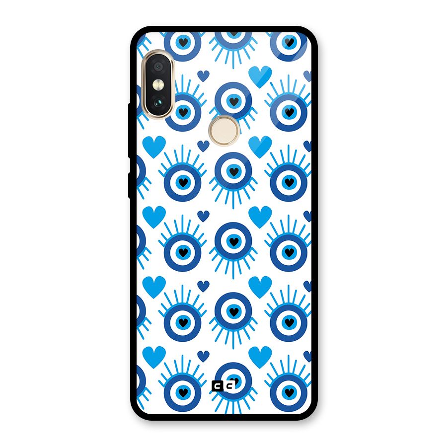 Hands Draw Eye Glass Back Case for Redmi Note 5 Pro