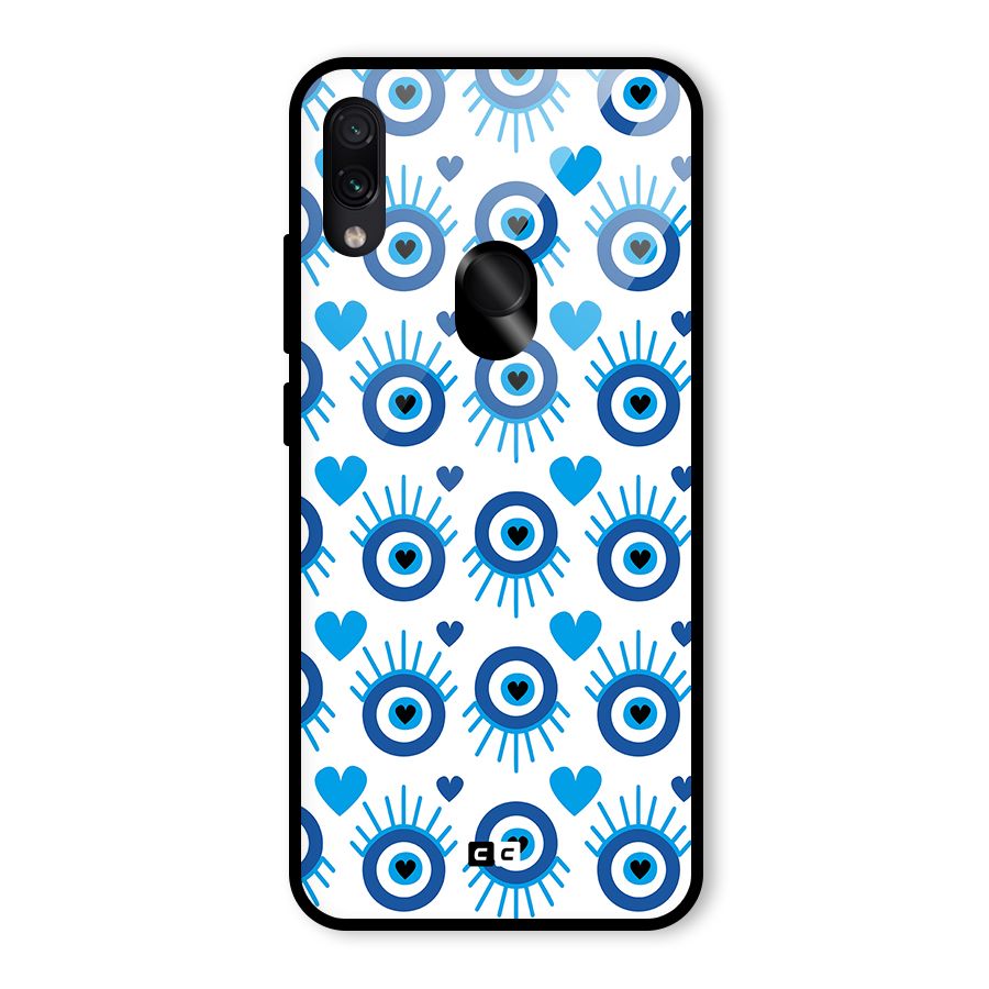 Hands Draw Eye Glass Back Case for Redmi Note 7