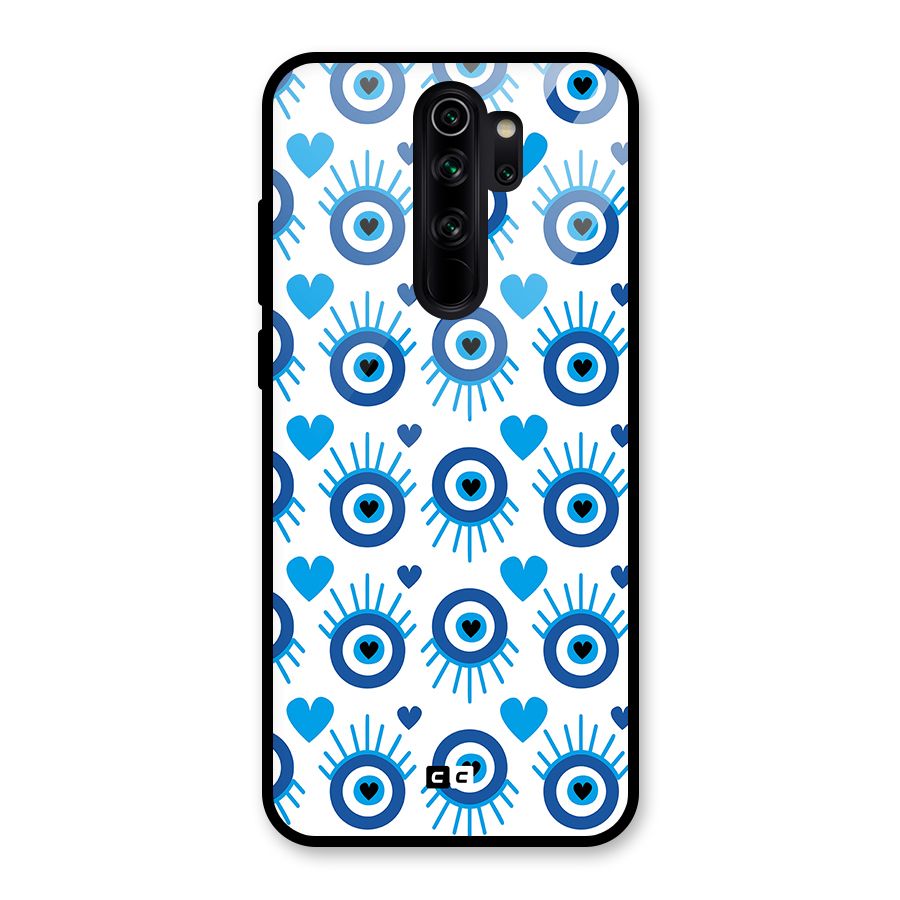Hands Draw Eye Glass Back Case for Redmi Note 8 Pro