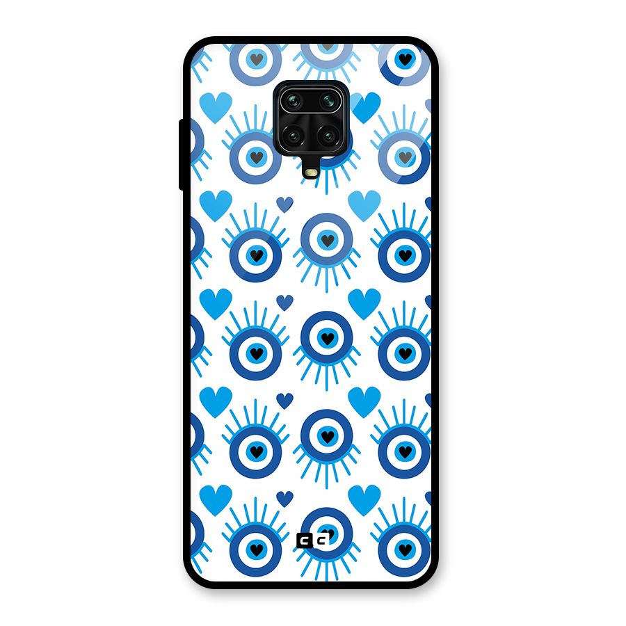 Hands Draw Eye Glass Back Case for Redmi Note 9 Pro
