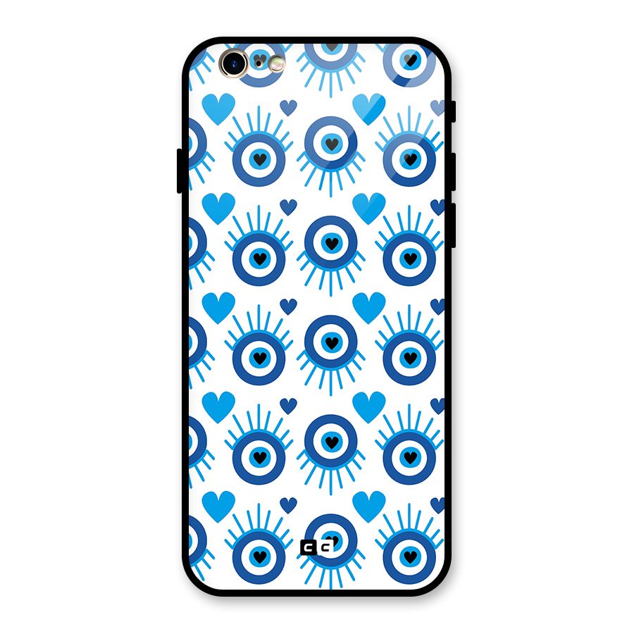 Hands Draw Eye Glass Back Case for iPhone 6 6S