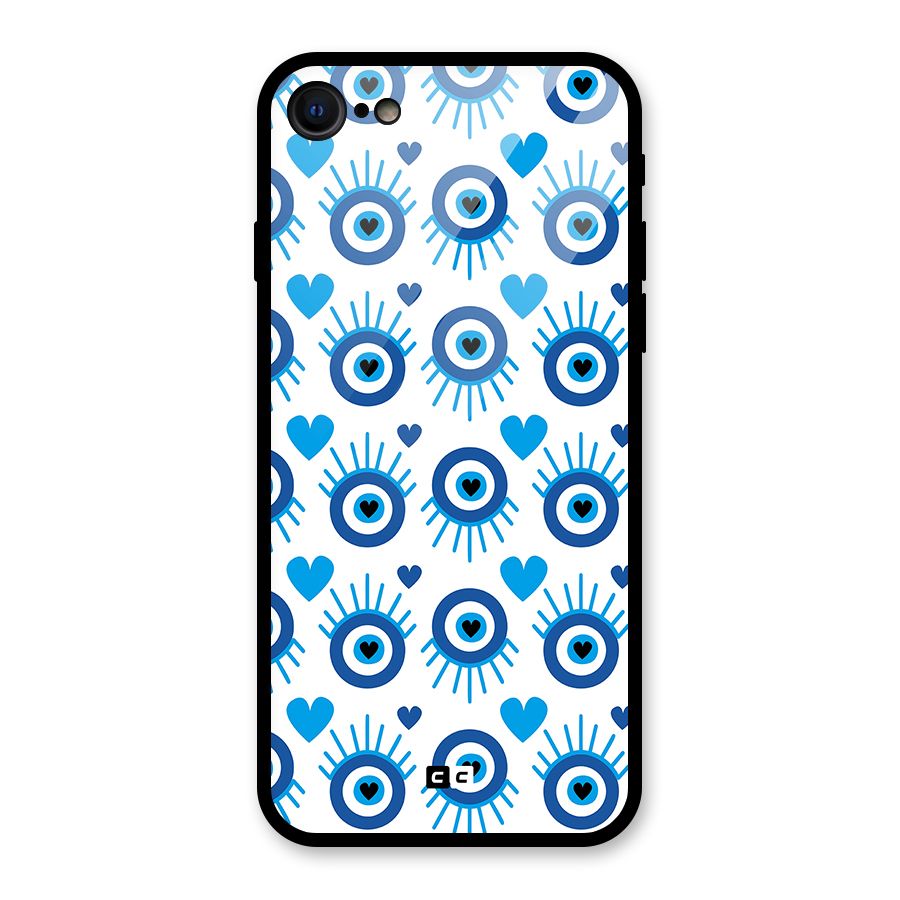 Hands Draw Eye Glass Back Case for iPhone 7
