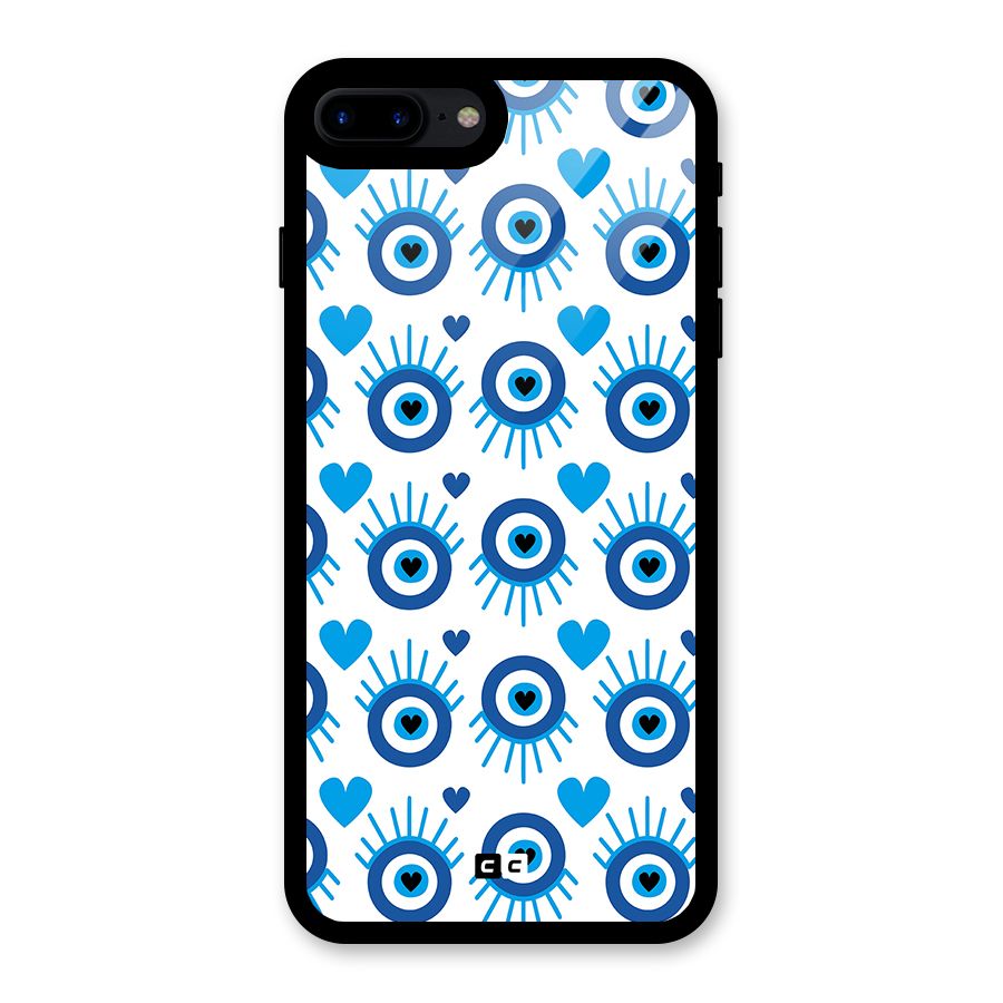 Hands Draw Eye Glass Back Case for iPhone 7 Plus