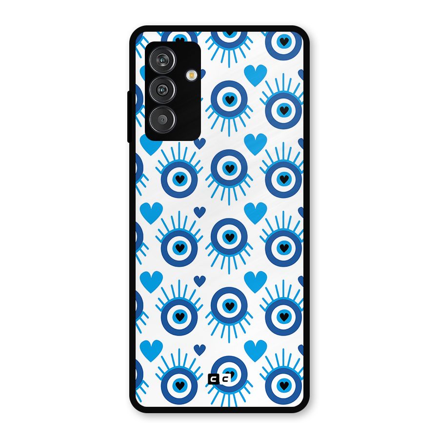 Hands Draw Eye Metal Back Case for Galaxy M13