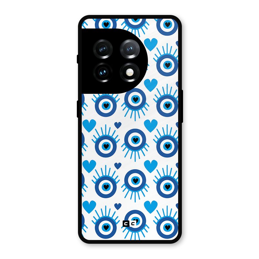 Hands Draw Eye Metal Back Case for OnePlus 11