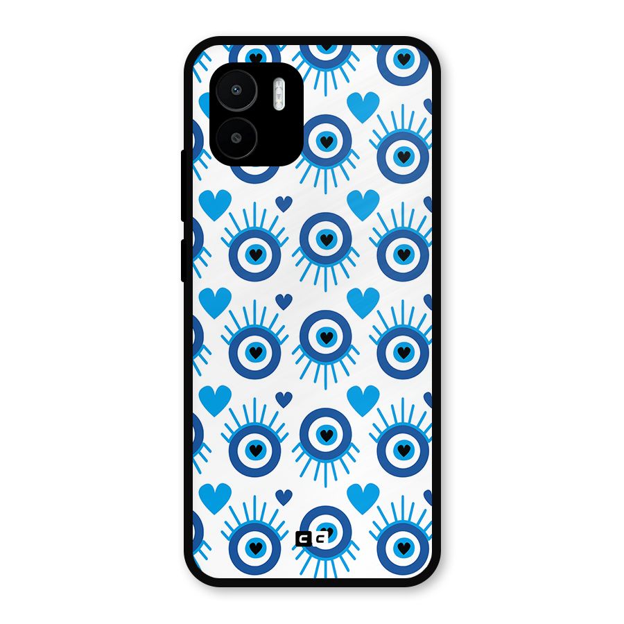 Hands Draw Eye Metal Back Case for Redmi A1