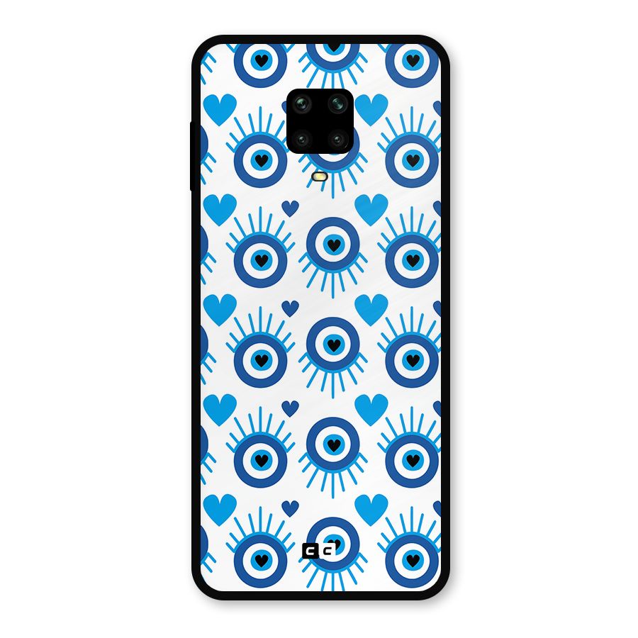 Hands Draw Eye Metal Back Case for Redmi Note 9 Pro