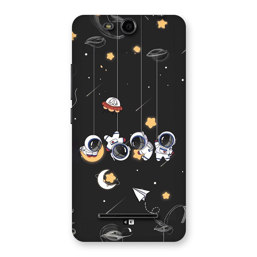 Hanging Astronauts Back Case for Canvas Juice 3 Q392