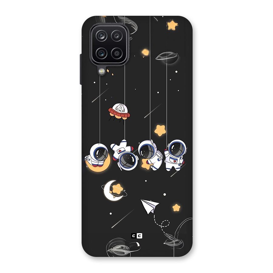 Hanging Astronauts Back Case for Galaxy A12