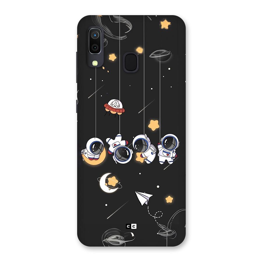 Hanging Astronauts Back Case for Galaxy A20