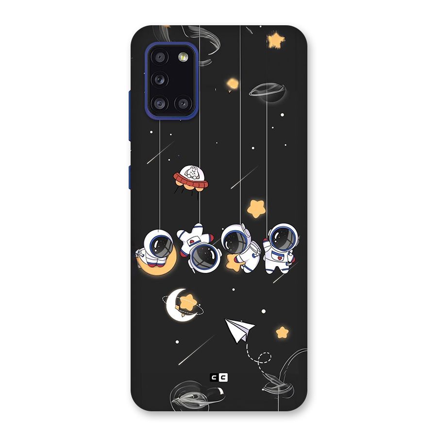 Hanging Astronauts Back Case for Galaxy A31