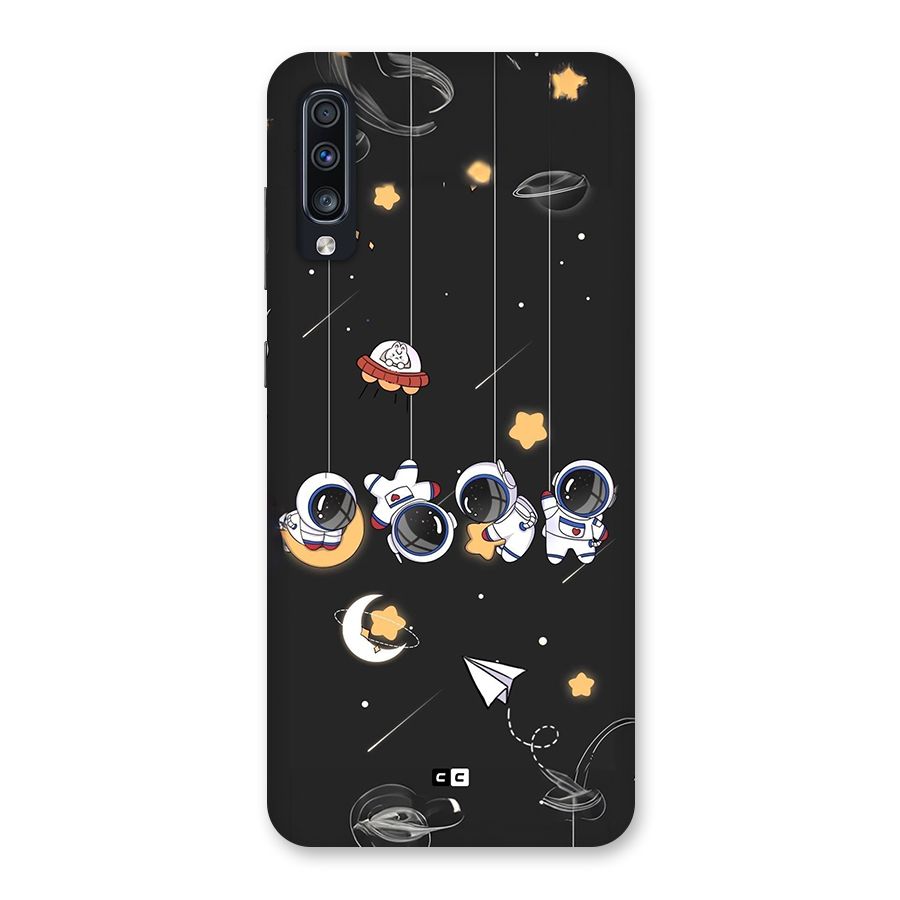 Hanging Astronauts Back Case for Galaxy A70s
