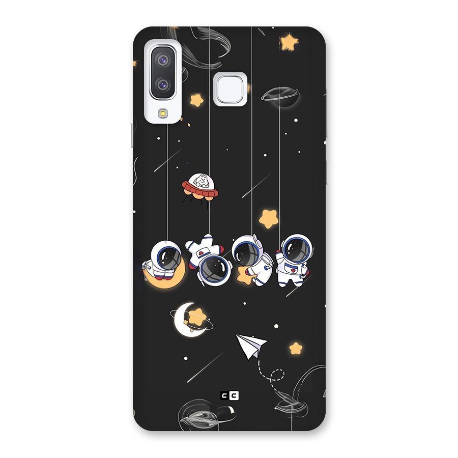 Hanging Astronauts Back Case for Galaxy A8 Star
