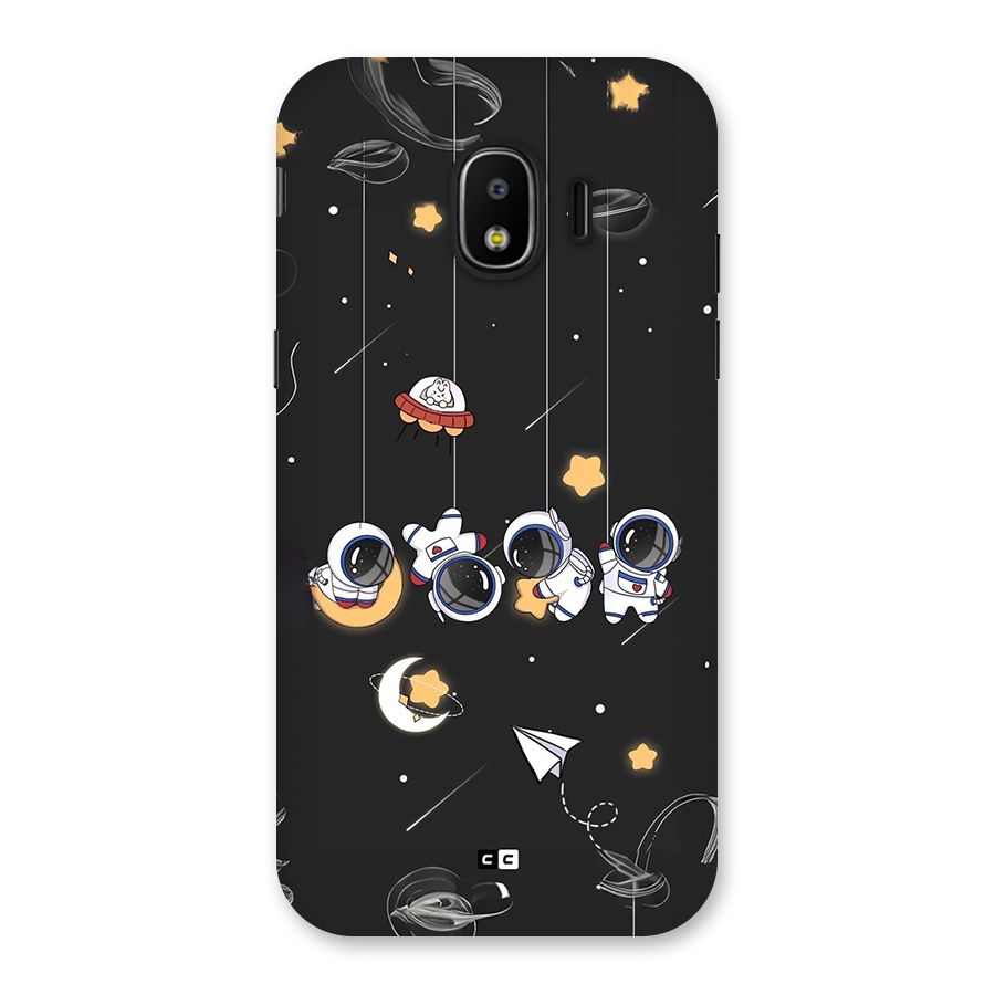 Hanging Astronauts Back Case for Galaxy J2 Pro 2018