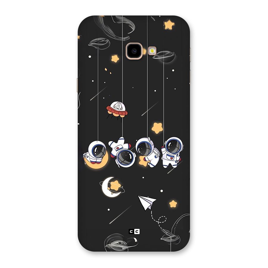 Hanging Astronauts Back Case for Galaxy J4 Plus