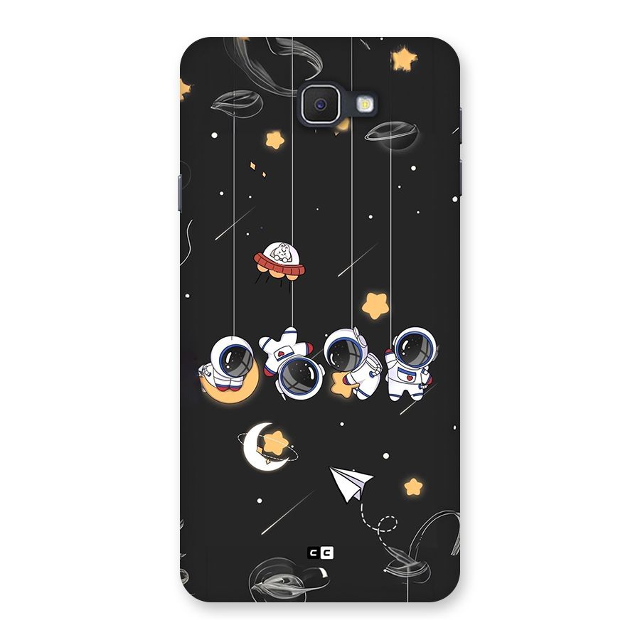 Hanging Astronauts Back Case for Galaxy J7 Prime