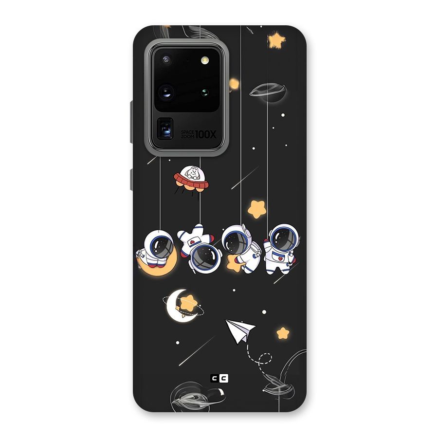 Hanging Astronauts Back Case for Galaxy S20 Ultra