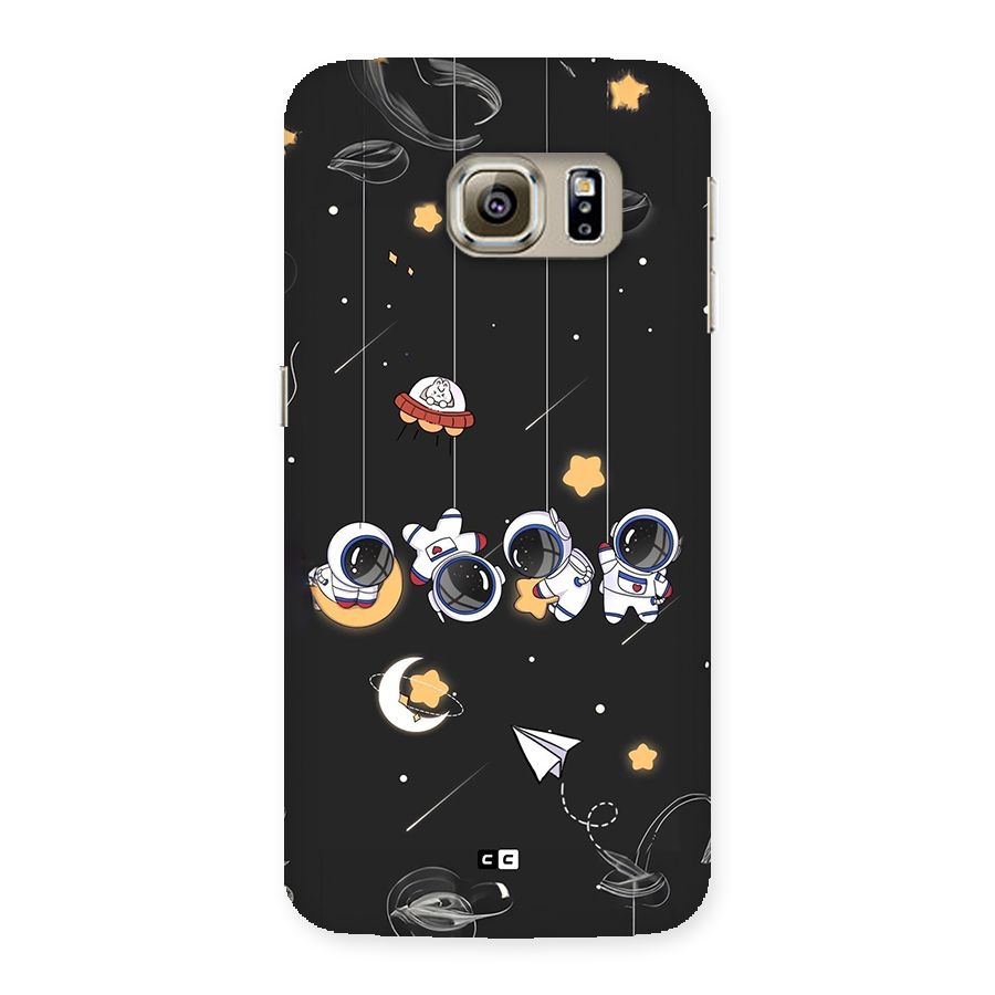 Hanging Astronauts Back Case for Galaxy S6 Edge Plus