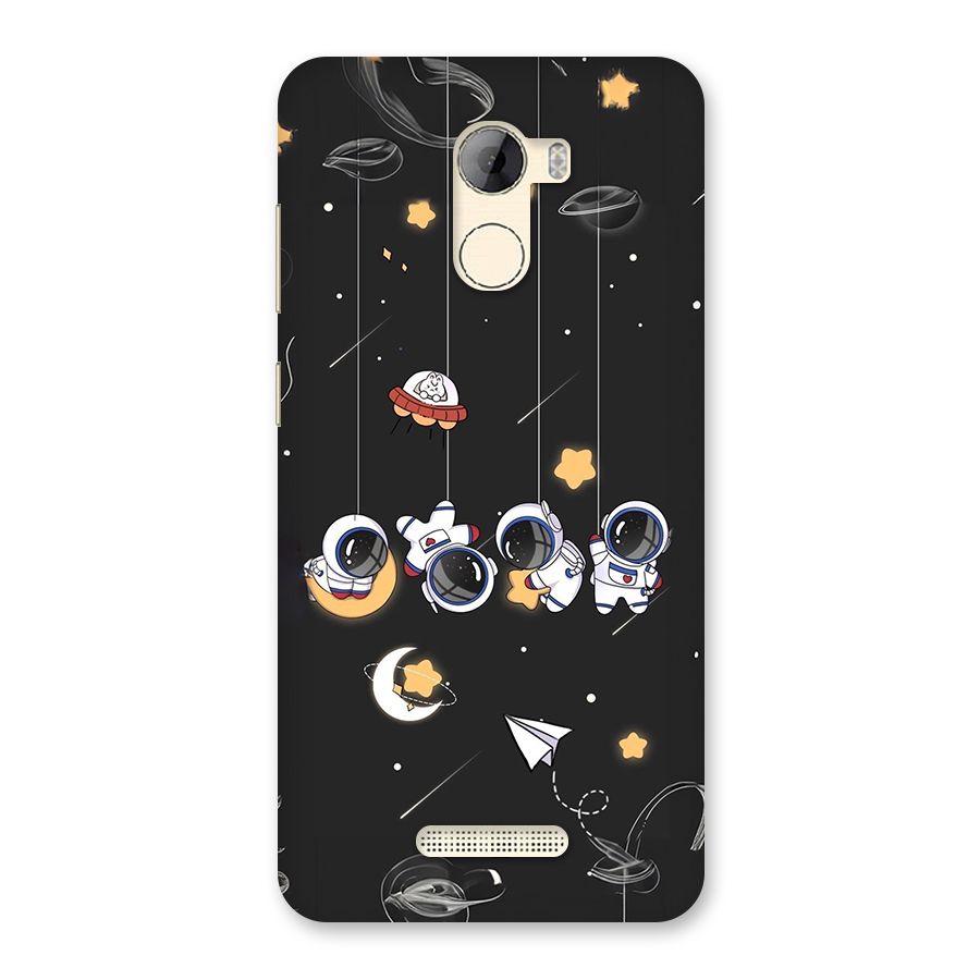 Hanging Astronauts Back Case for Gionee A1 LIte