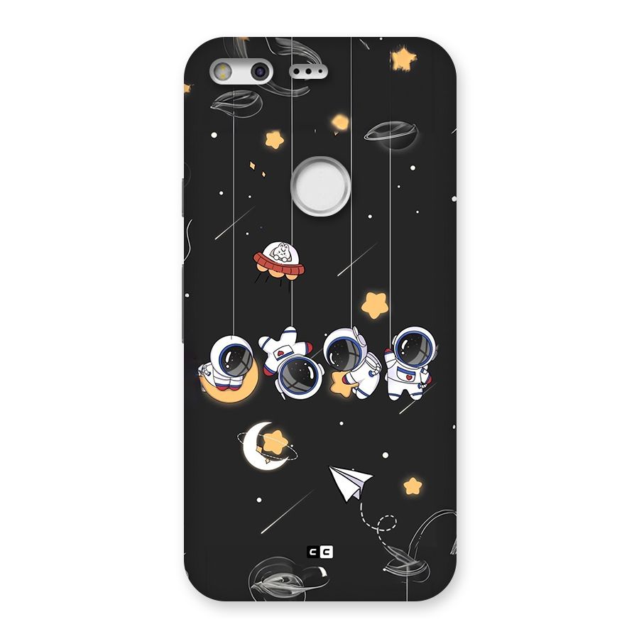 Hanging Astronauts Back Case for Google Pixel