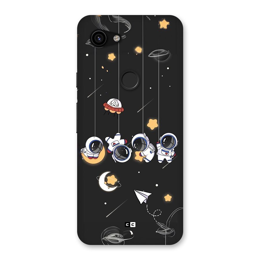 Hanging Astronauts Back Case for Google Pixel 3a