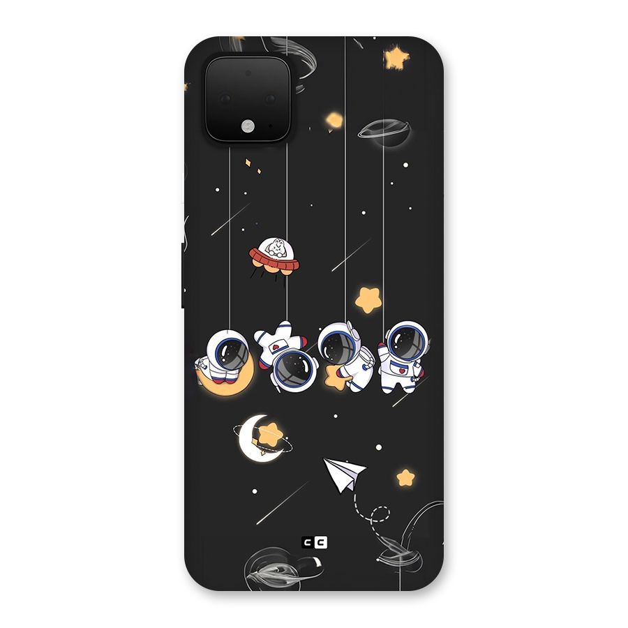 Hanging Astronauts Back Case for Google Pixel 4 XL