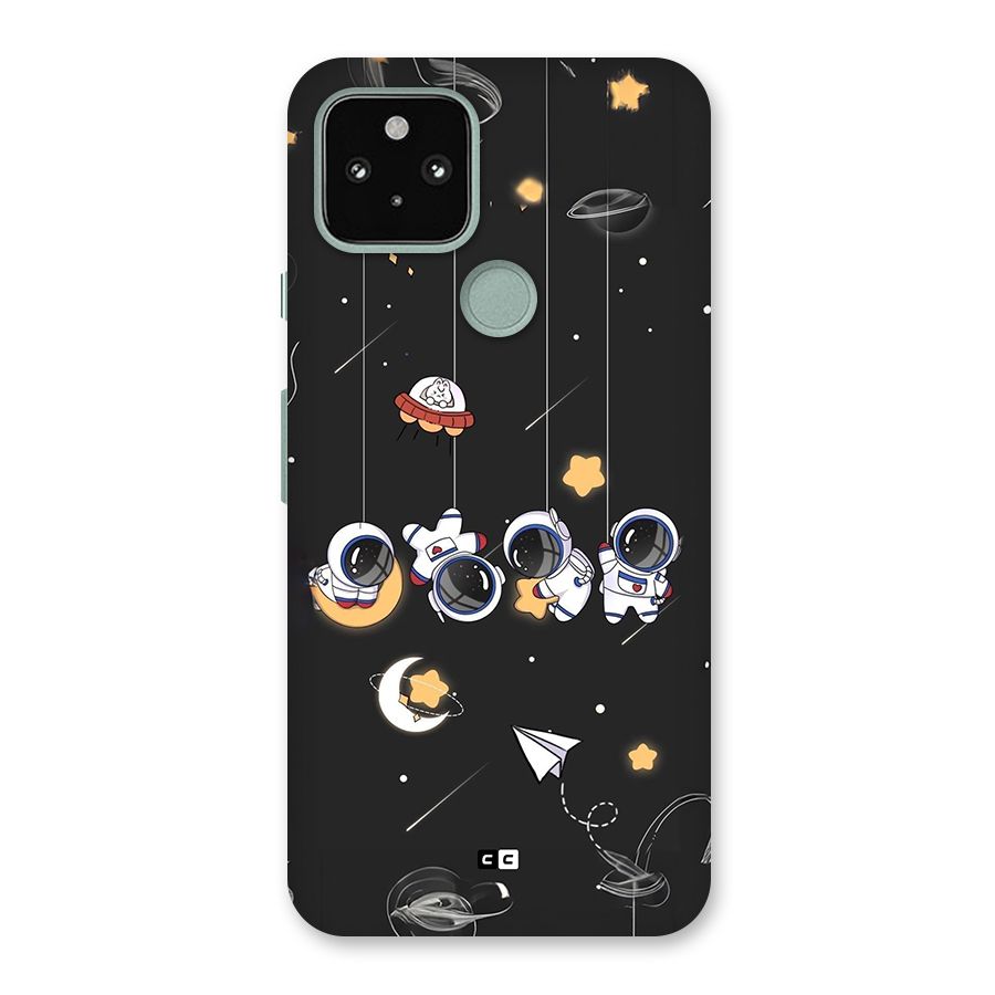 Hanging Astronauts Back Case for Google Pixel 5