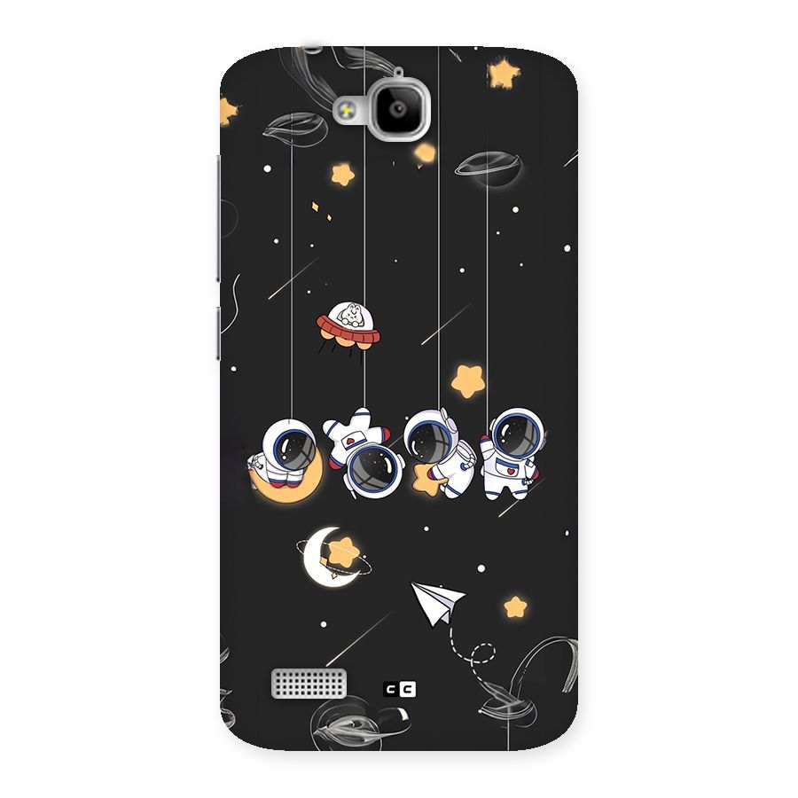 Hanging Astronauts Back Case for Honor Holly