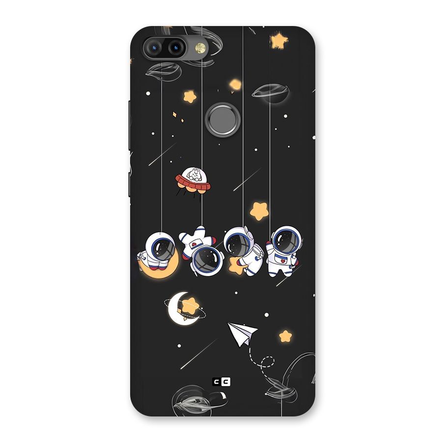 Hanging Astronauts Back Case for Infinix Hot 6 Pro