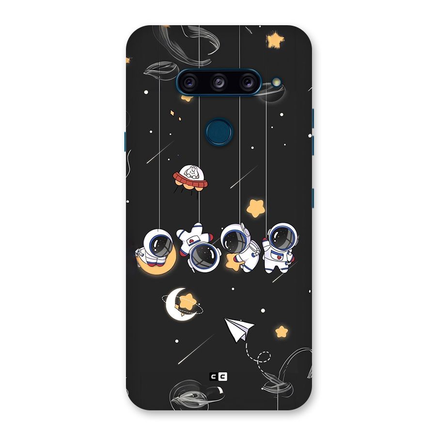 Hanging Astronauts Back Case for LG  V40 ThinQ