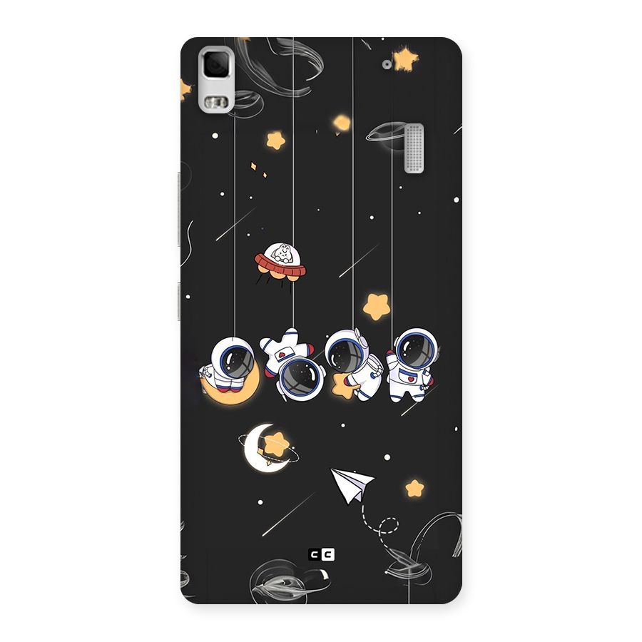 Hanging Astronauts Back Case for Lenovo A7000