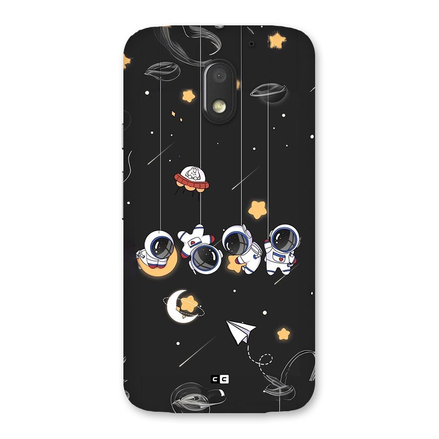 Hanging Astronauts Back Case for Moto E3 Power