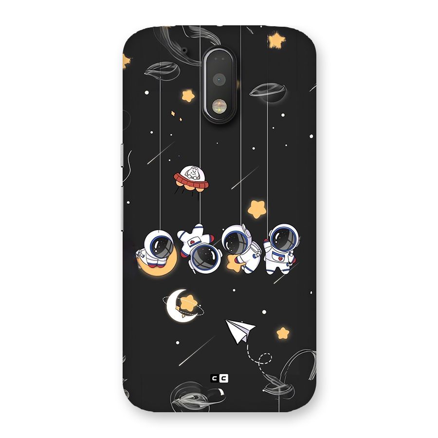 Hanging Astronauts Back Case for Moto G4