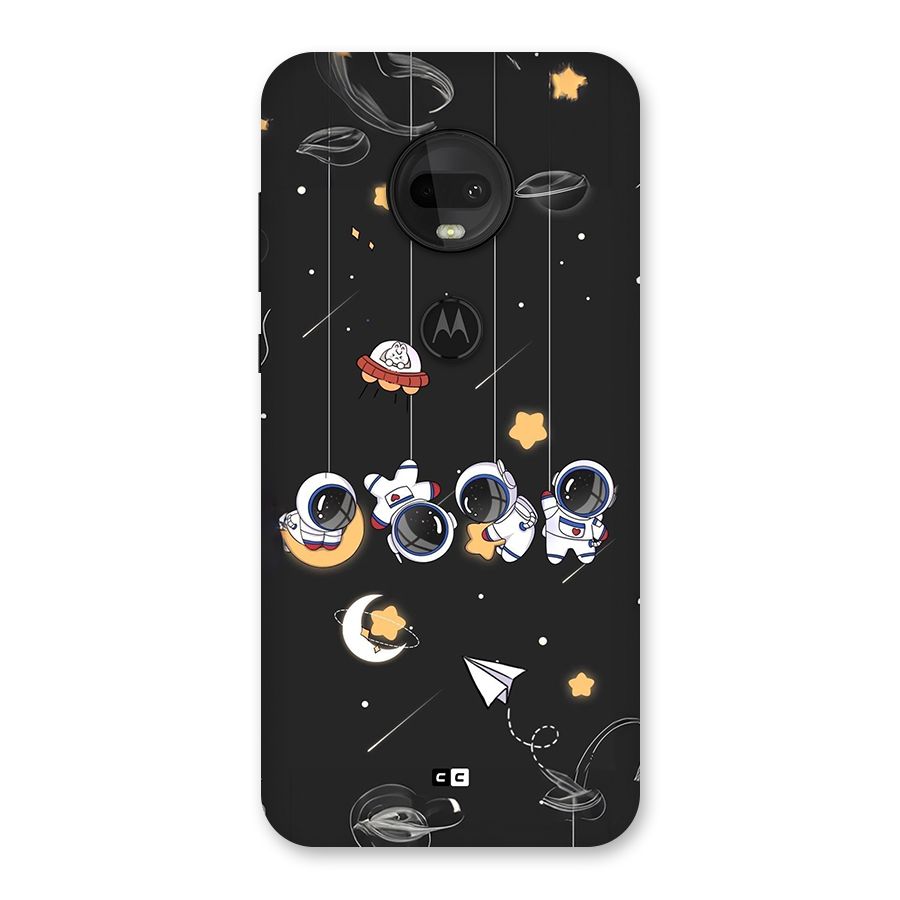 Hanging Astronauts Back Case for Moto G7