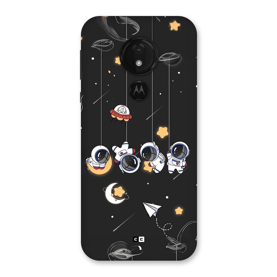 Hanging Astronauts Back Case for Moto G7 Power