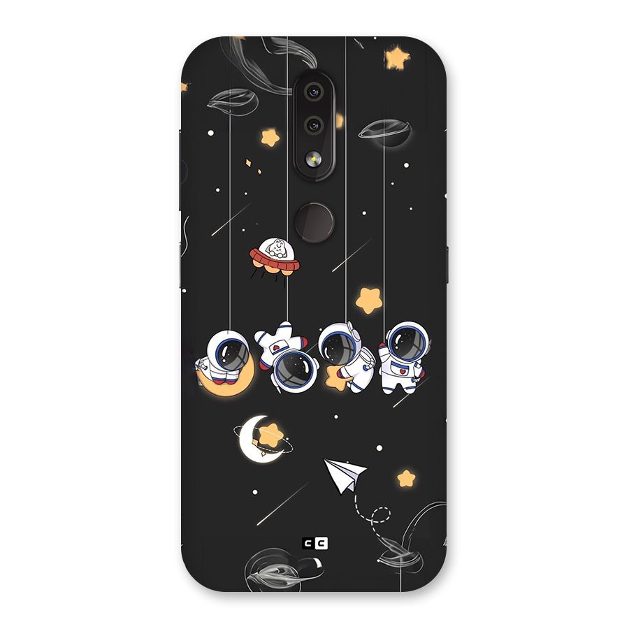 Hanging Astronauts Back Case for Nokia 4.2