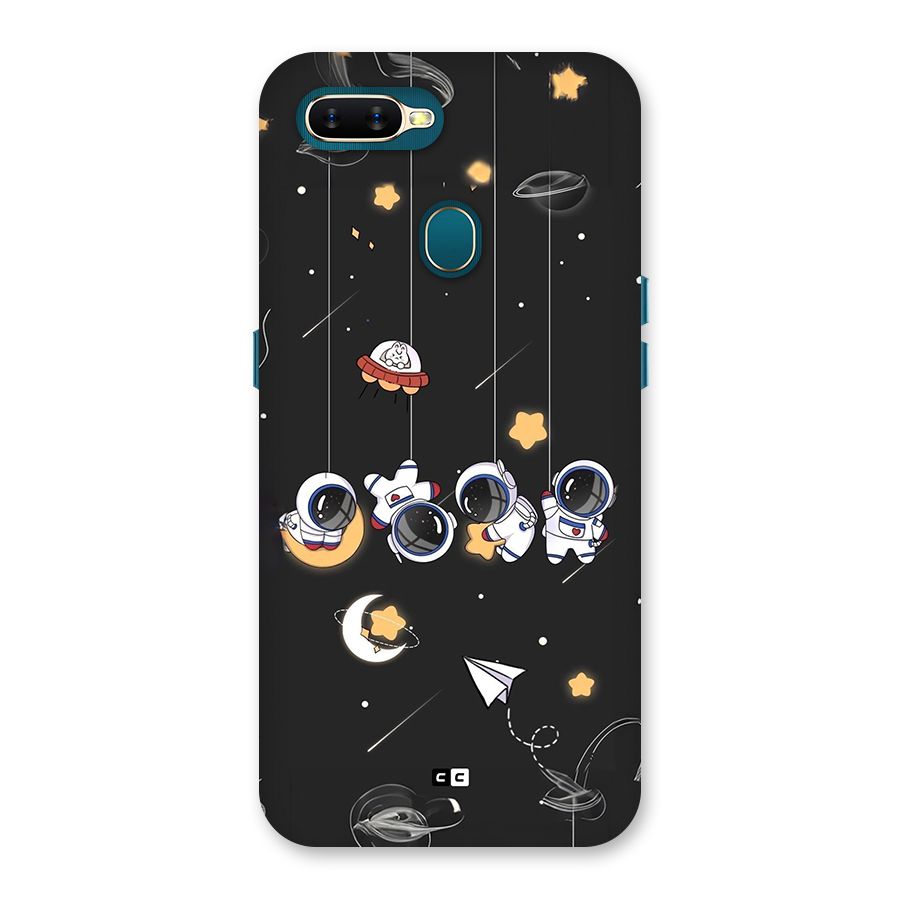 Hanging Astronauts Back Case for Oppo A12s