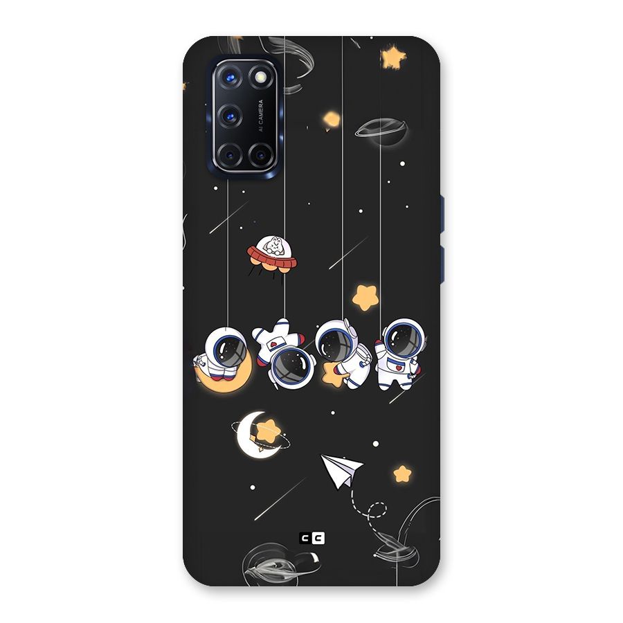 Hanging Astronauts Back Case for Oppo A52